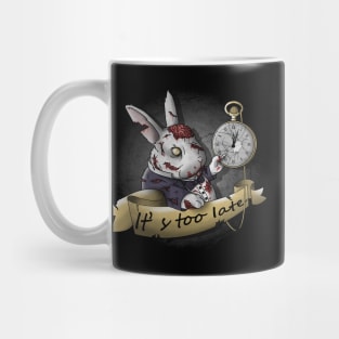 The White Zombie Rabbit Mug